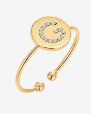 Initial Letter Ring – view 7
