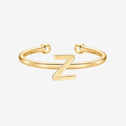 Thin Initial Ring – view 55