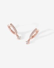 Round Drop HuggiesEarrings – view 15