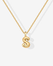 Bubble Initial Pendant – view 19