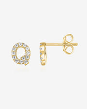 Gemma Initial StudsEarrings – view 49