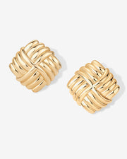 Vintage Diamond Knot Earrings – view 4