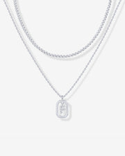 Singapore Initial Layering Necklace – view 12