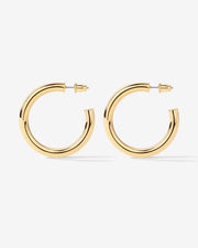 Round Chunky HoopsEarrings – view 100