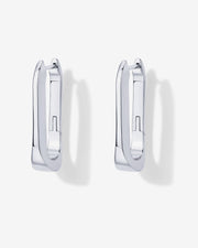 U-Shaped Link HoopEarrings – view 9
