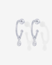 Drop Hammered HoopsEarrings – view 21