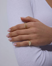 Thin Signet Ring – view 3