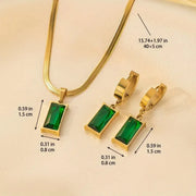 Iselotte Verdain Jewelry Set | Gold – view 5