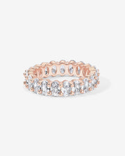 Oval Eternity Band – view 16