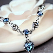 Ocean Heart Glow Bracelet | White Gold – view 3