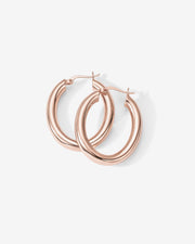 Oval Chunky HoopsEarrings – view 11