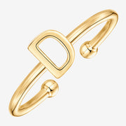 Thin Initial Ring – view 4