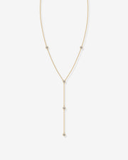 Lariat Station Necklace