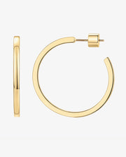 Square Edge Open HoopEarrings