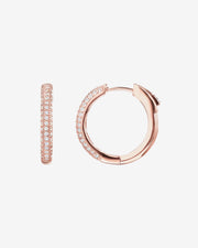Pavé HoopsEarrings – view 5
