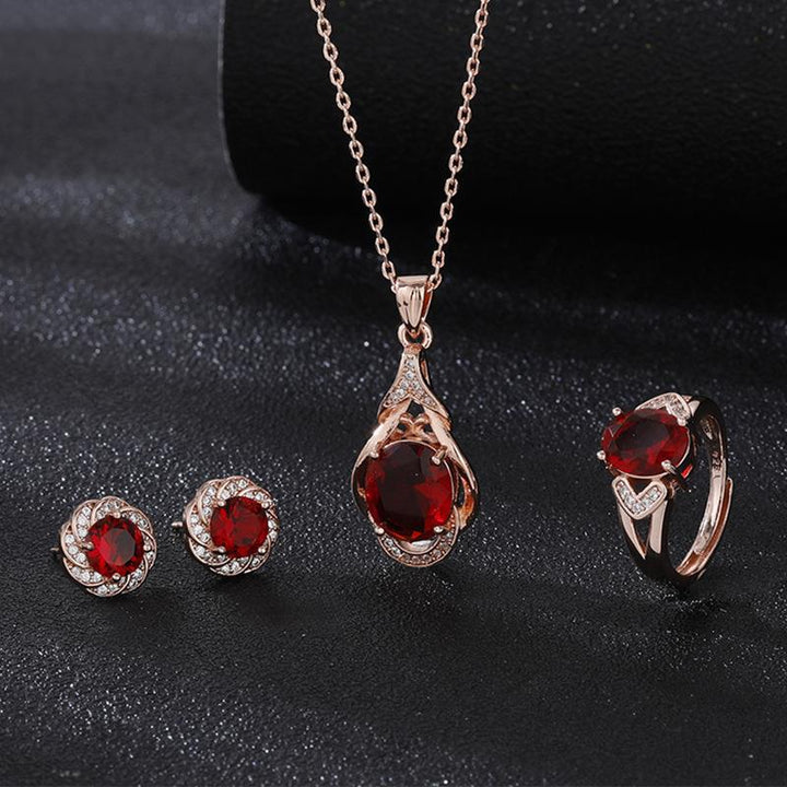 Elysia Roseray Set | Rose Gold