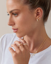 Tiny Butterfly Screw Back StudsEarrings – view 6