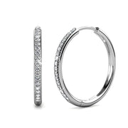 Sorel Pave Earrings | Gold – view 2