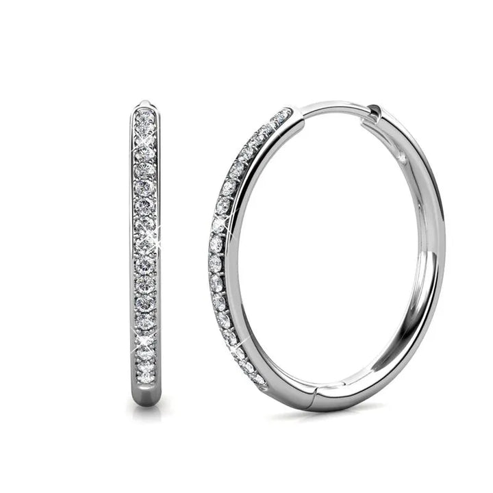 Sorel Pave Earrings | Gold – view 2