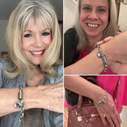 Heartened Chunky Bracelet | White Gold – view 8