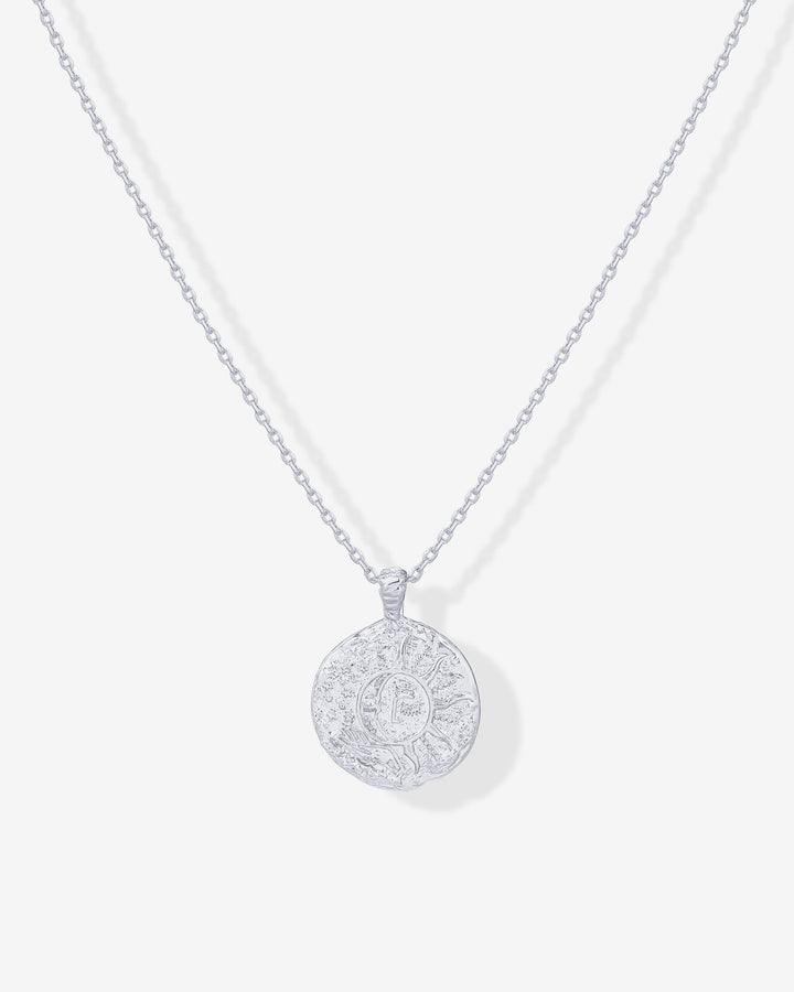 Sun-Moon Engraved Coin Pendant – view 2