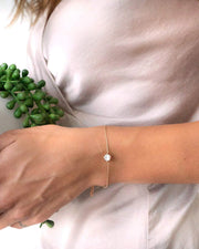 Vermeil Solitaire Bracelet – view 10