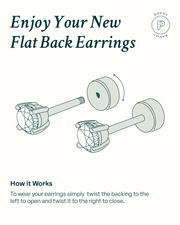 Big Sphere Screw Back StudEarrings – view 7