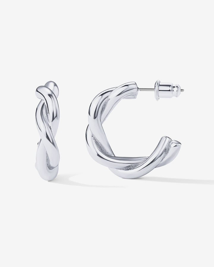 Twisted HoopsEarrings – view 2