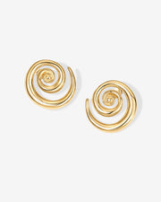 Spiral Stud Earrings – view 6
