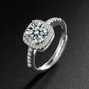 Elena Crystal Set | White Gold – view 4