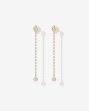 Simulated Diamond Drop Earrings – view 6