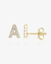Gemma Initial StudsEarrings