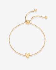 Heart Duo Charm Solitaire Bracelet – view 7