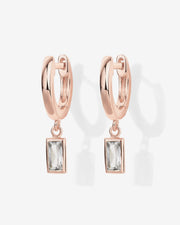 Baguette Drop HuggiesEarrings – view 12