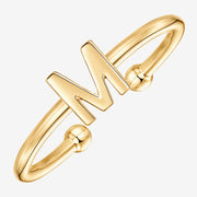 Thin Initial Ring – view 13