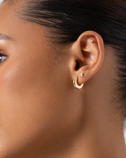 Bold Hoop Earrings – view 3