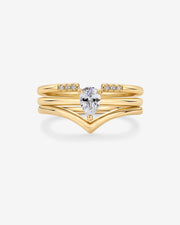 Dahlia Stackable Ring Set – view 7