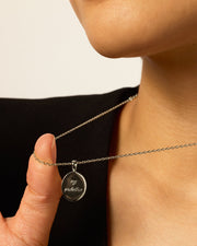 Hammered Coin Hamsa Pendant – view 6