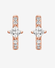 Princess Cut HuggieEarrings – view 11
