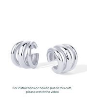 Triple Ring Ear CuffsEarrings – view 6