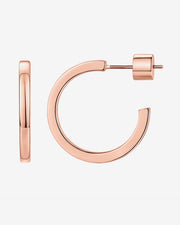 Square Edge Open HoopEarrings – view 6