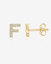 Gemma Initial StudsEarrings – view 16