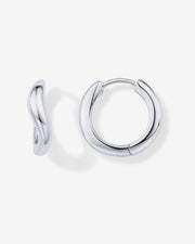 Mar Wavy HoopsEarrings – view 2