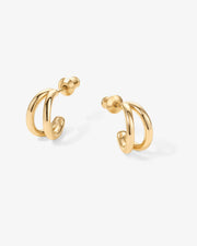 Vermeil Mia HoopsEarrings – view 5