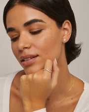Azul Wavy Enamel Ring – view 9