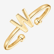 Thin Initial Ring – view 23