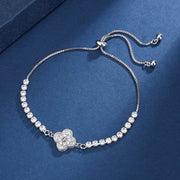 Aria Clover Charm Set | White Gold – view 4