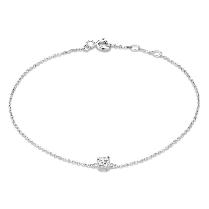 Cléa Moissanite Stone Bracelet | Gold – view 2