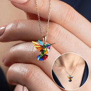 Beautiful Hummingbird Necklace with Bonus Earrings – Limited Time Offer – view 5