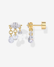 Crying Dangle StudsEarrings